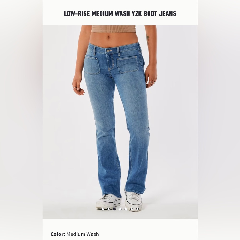 NWT Hollister low-rise boot cut 32x30